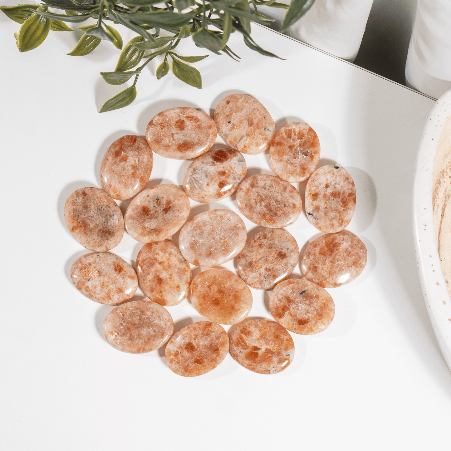 Sunstone Worry Stones