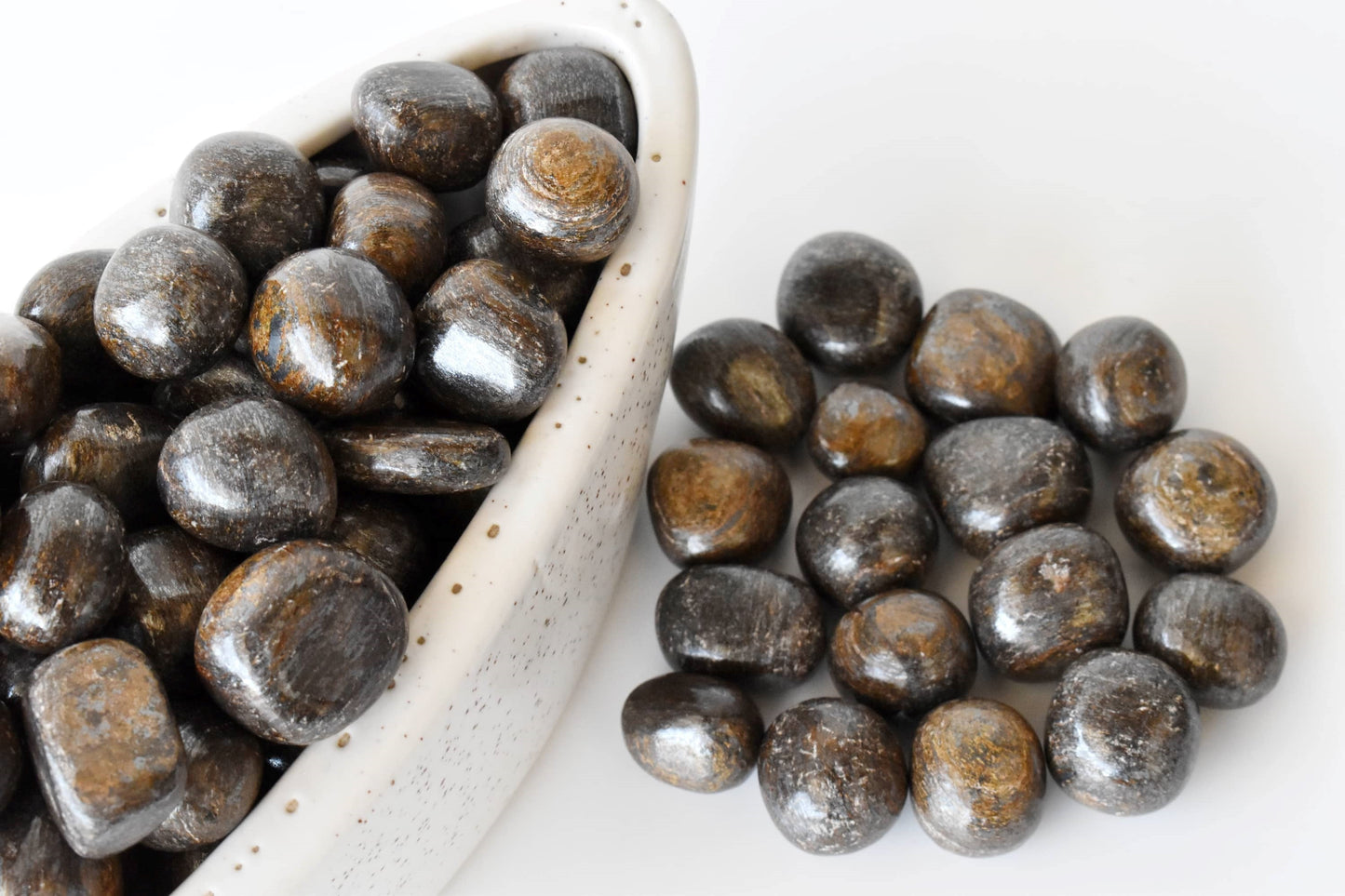 1Kg Bronzite Tumbled Stones