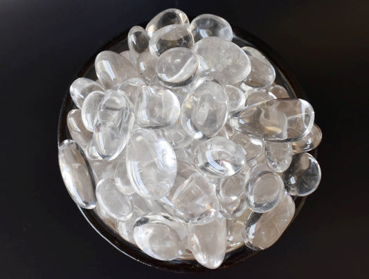 1Kg Crystal Quartz Tumbled Stones