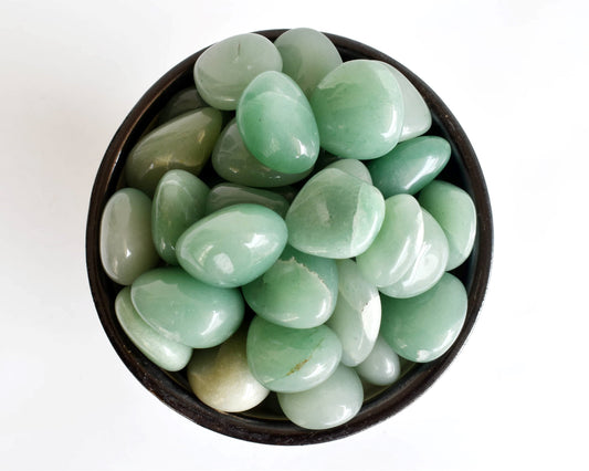 1Kg Green Aventurine Tumbled Stones