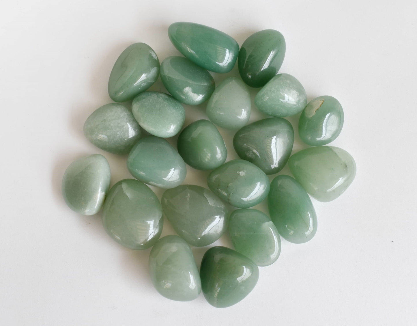 1Kg Green Aventurine Tumbled Stones