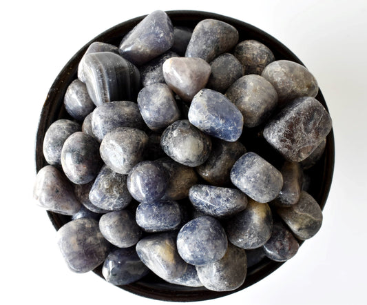 1Kg Iolite Tumbled Stones