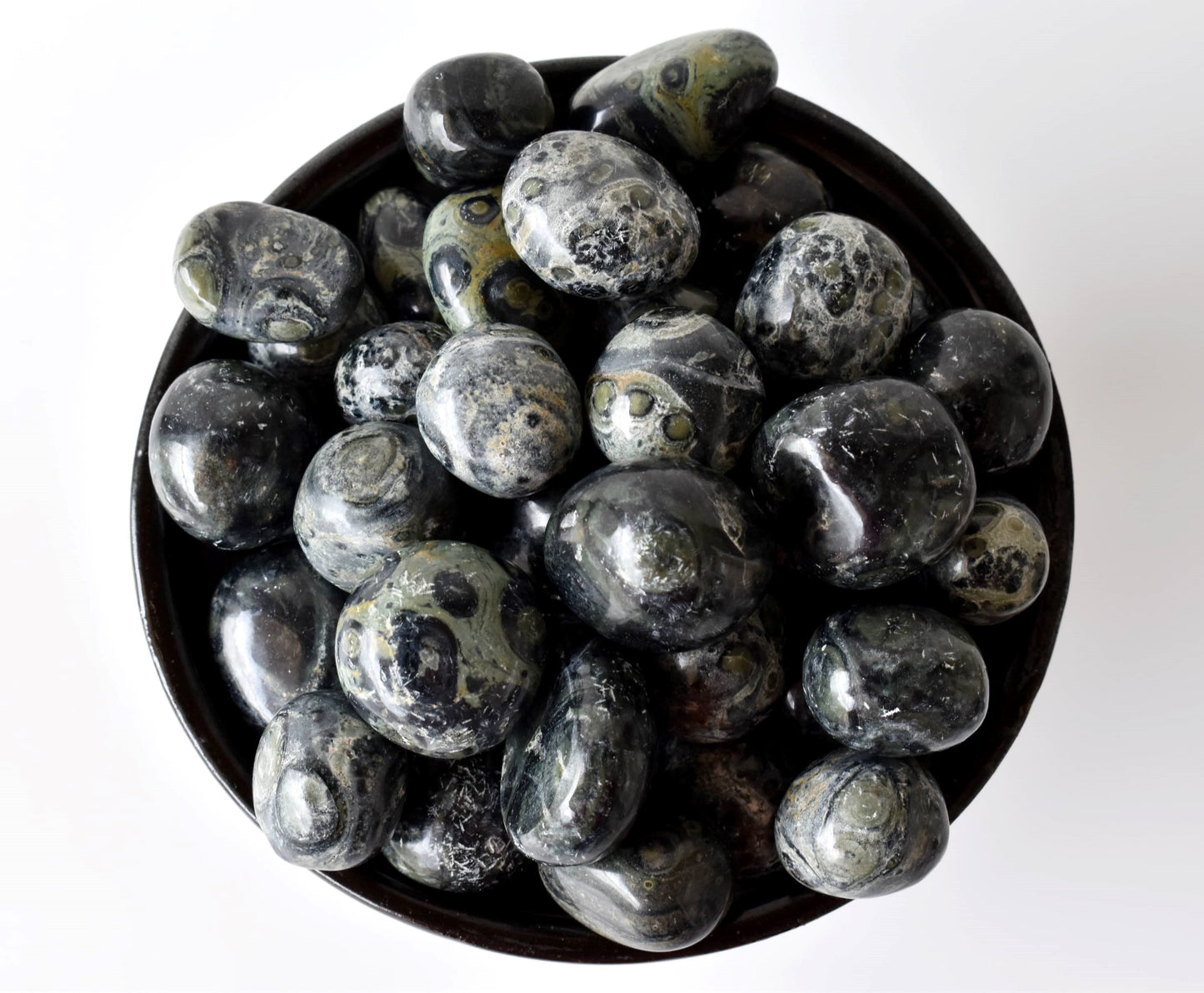 1Kg Kambaba Jasper Tumbled Stones