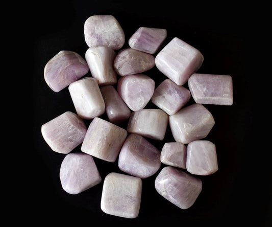 1kg Kunzite Tumbled Stones