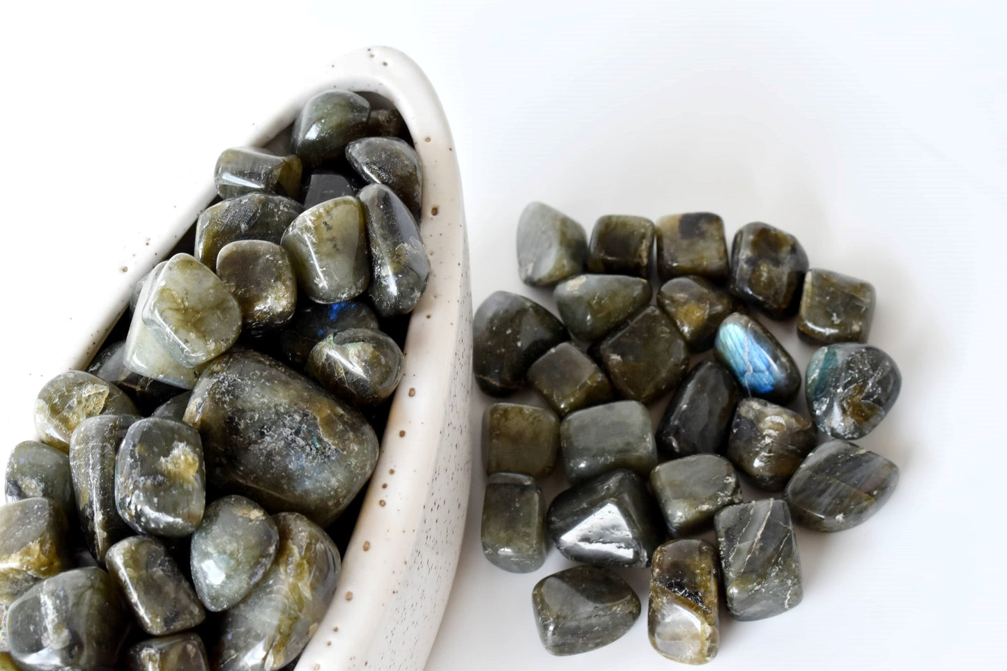 1Kg Labradorite Tumbled Stones
