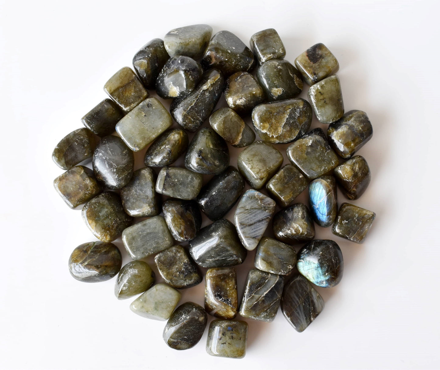 1Kg Labradorite Tumbled Stones