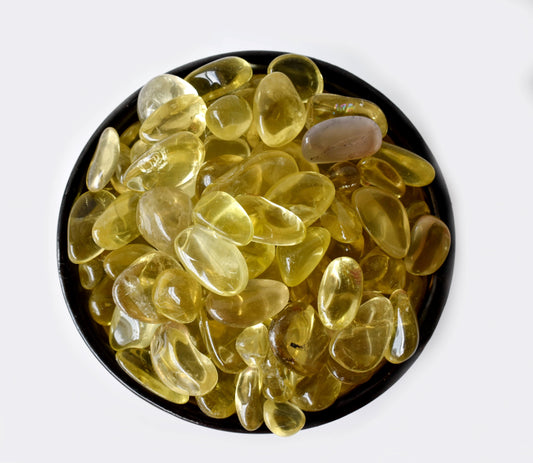 1Kg Lemon Quartz Tumbled Stones