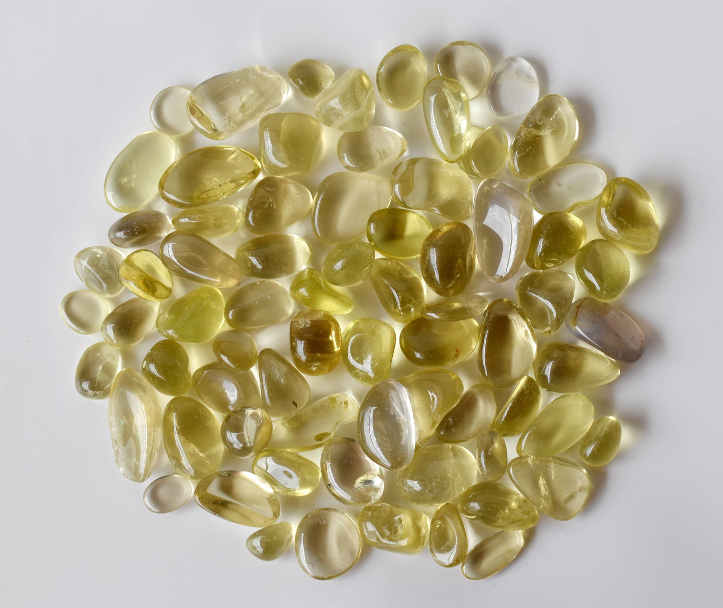 1Kg Lemon Quartz Tumbled Stones