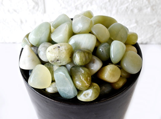 1Kg Phrenite Tumbled Stones