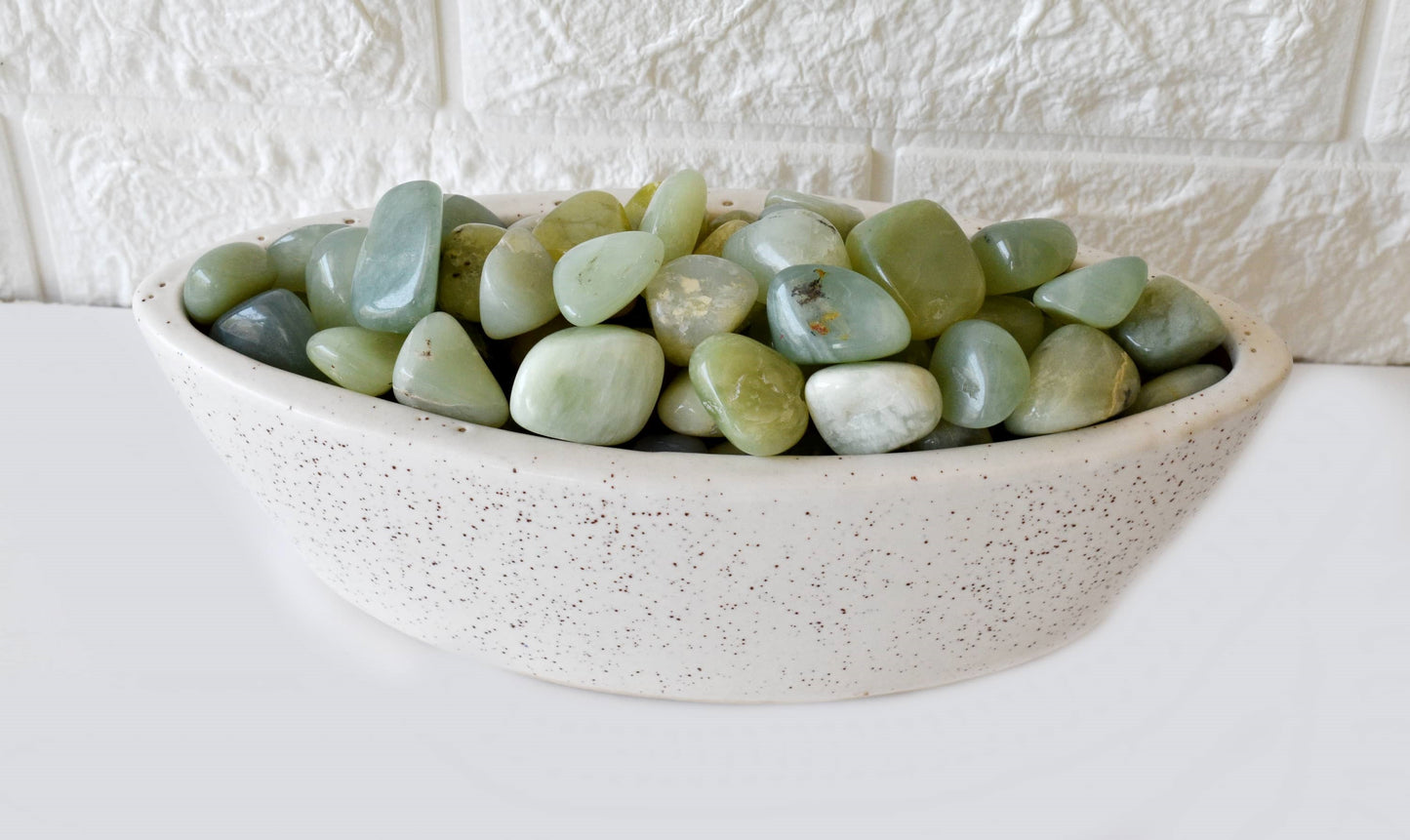 1Kg Phrenite Tumbled Stones