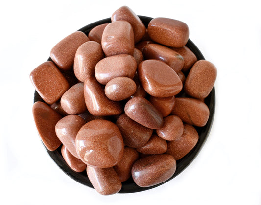 1Kg Red Sandstone Tumbled Stones