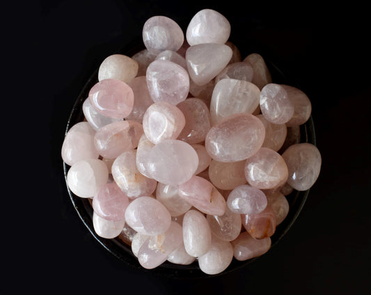 1Kg Rose Quartz Tumbled Stones
