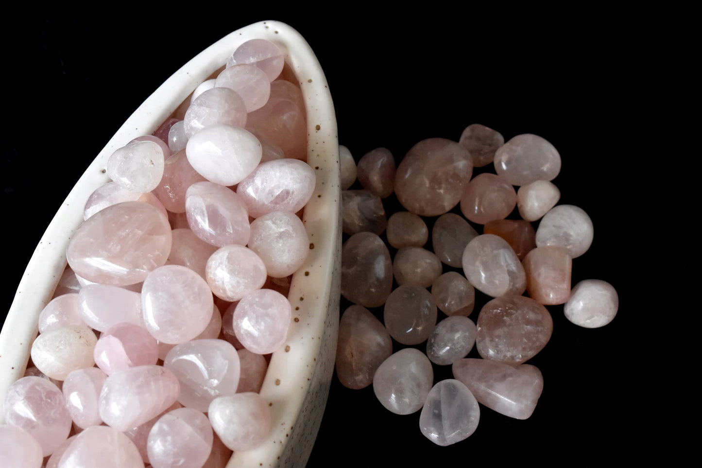 1Kg Rose Quartz Tumbled Stones