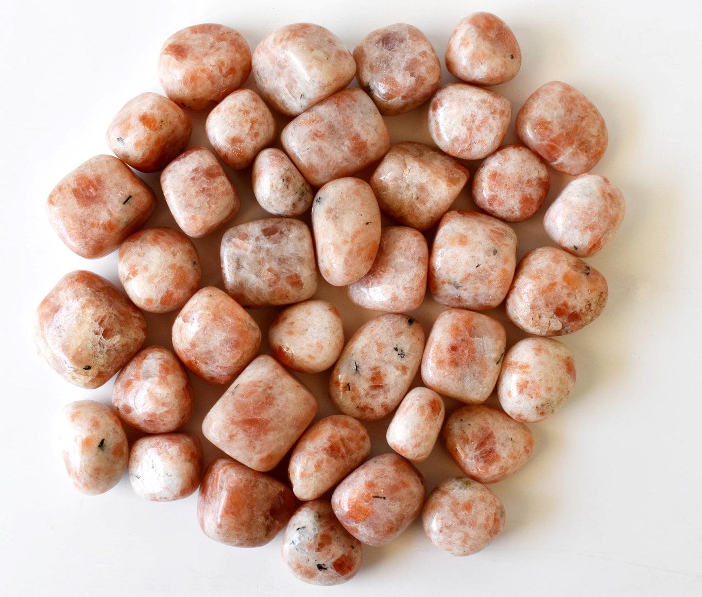 1Kg Sunstone Tumbled Stones