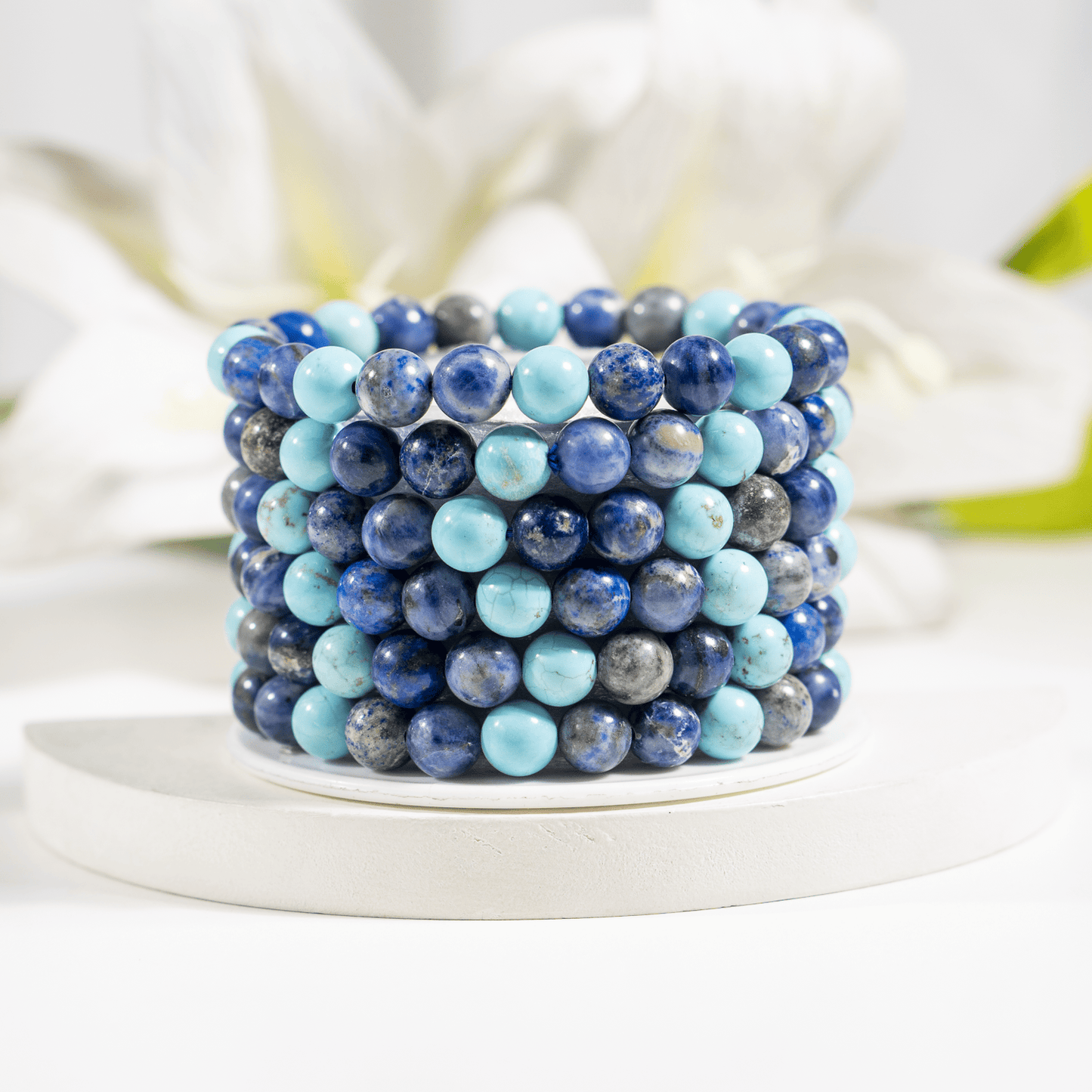 THROAT Chakra Gemstone Bracelet