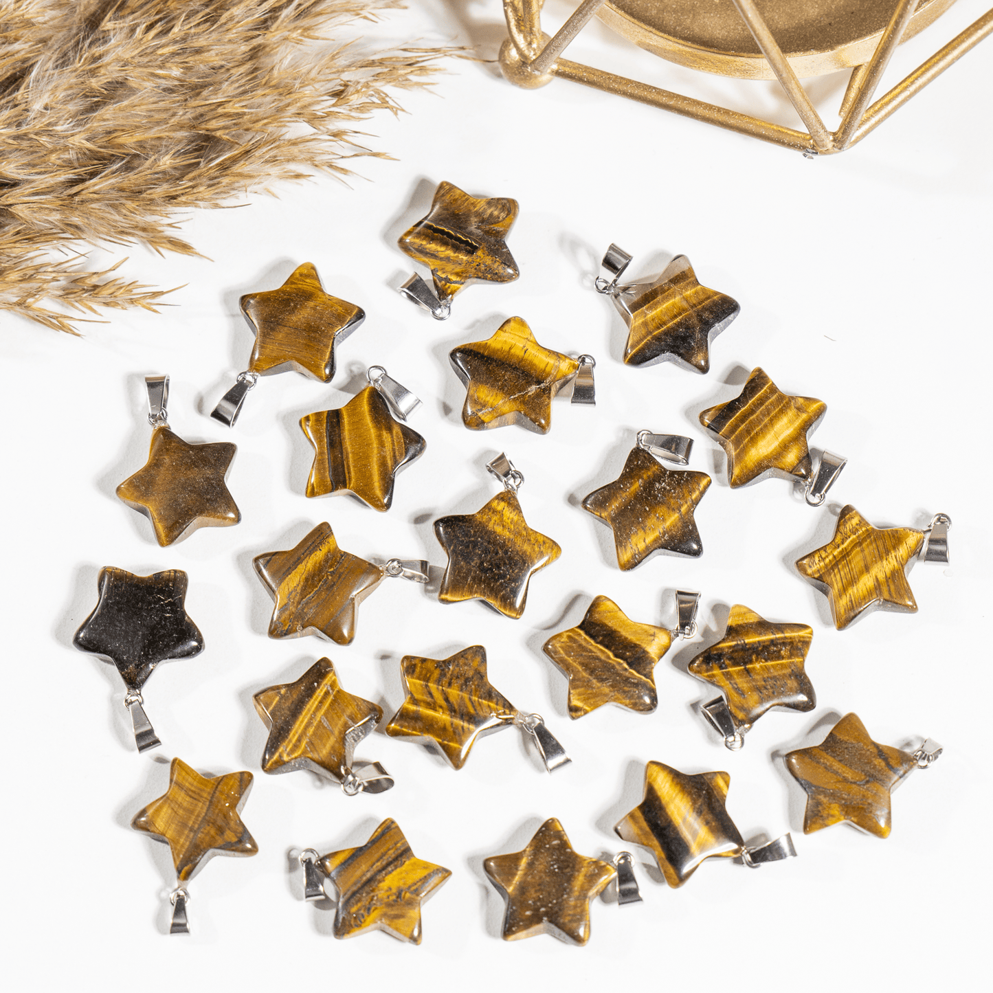 Tiger Eye Crystal Pendant Jewelry | Natural Gemstone Pendant | Crystal Jewelry | Gemstone Necklace