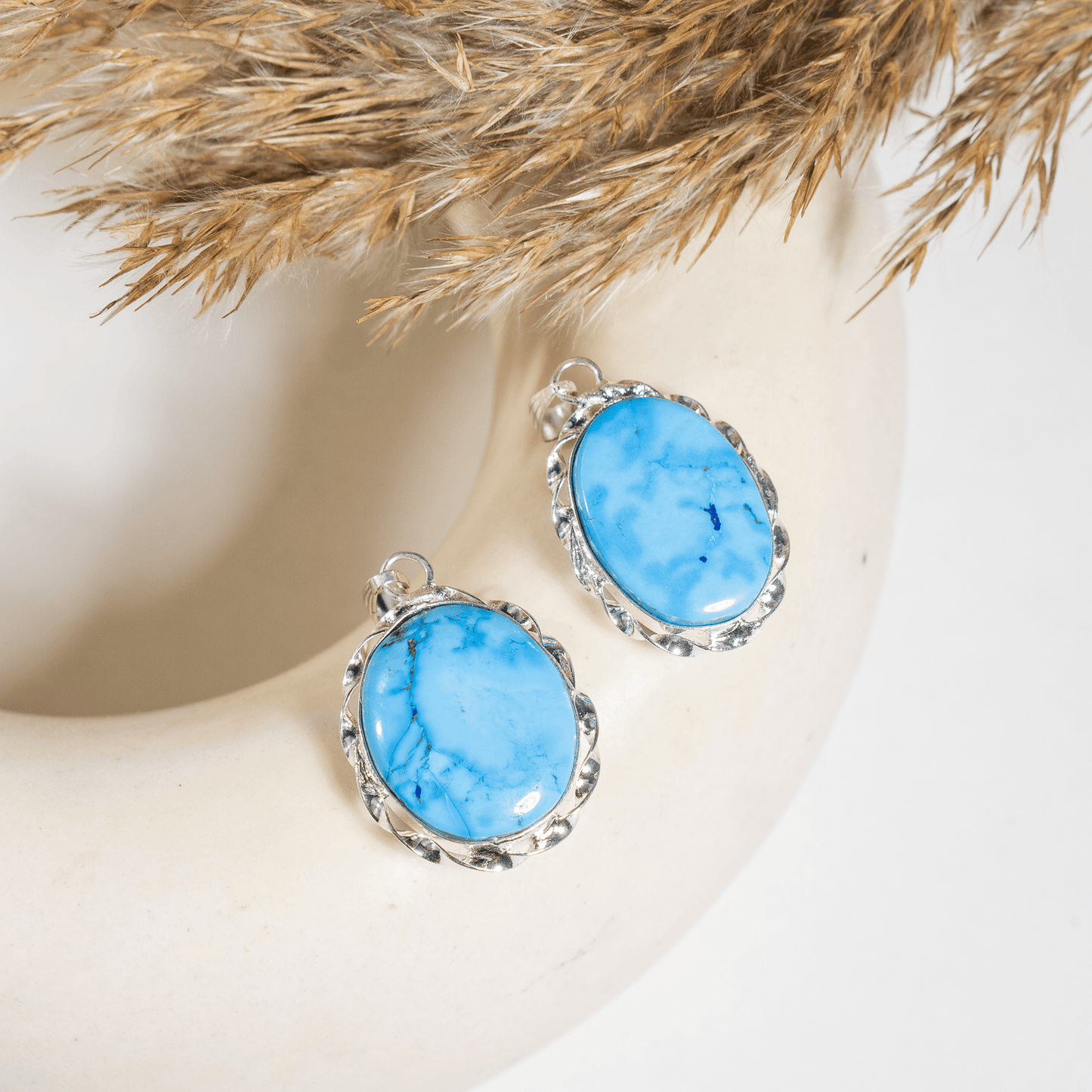 Turquoise Howlite Pendant |Crystal Jewelry | Natural Gemstone Pendant | Crystal Charm Jewelry | Boho Pendant
