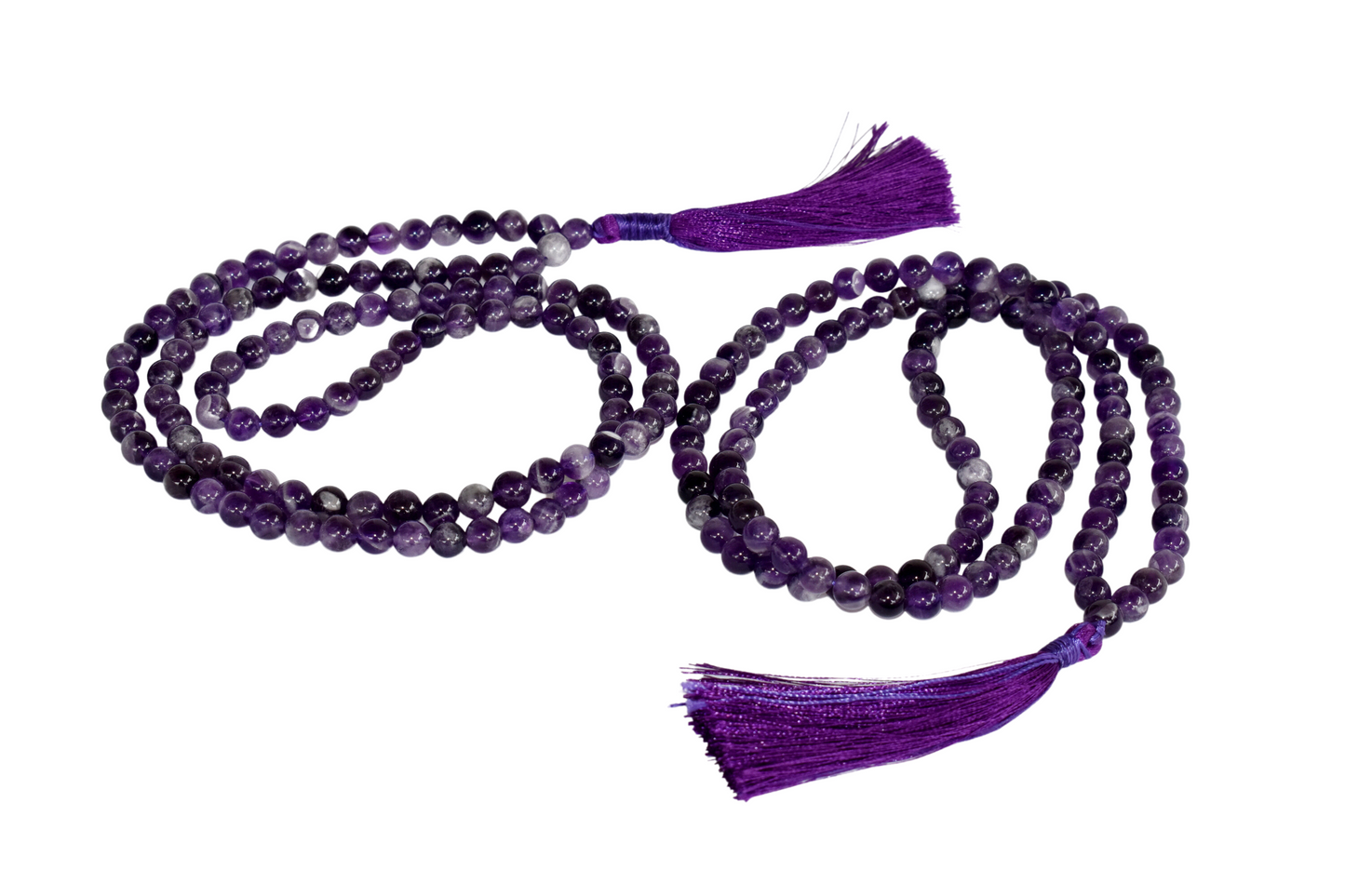 108 Amethyst Bead Prayer Mala