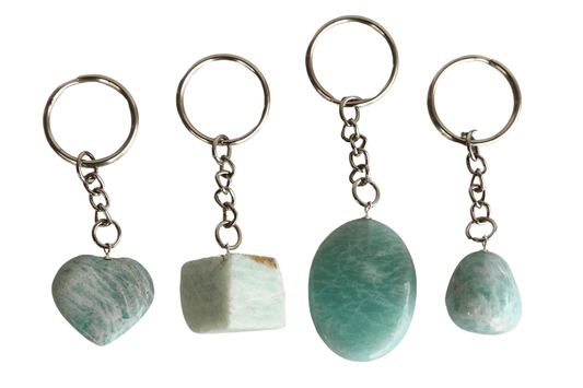 Amazonite Key Chain