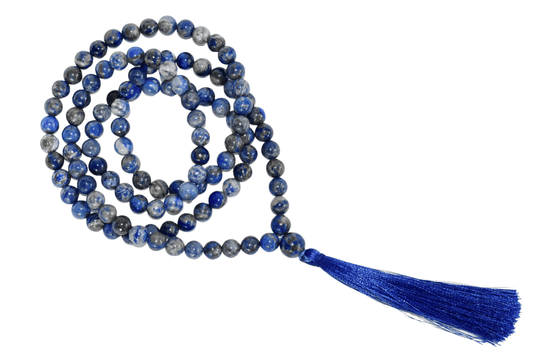 108 Lapis Lazuli Beads Prayer Mala