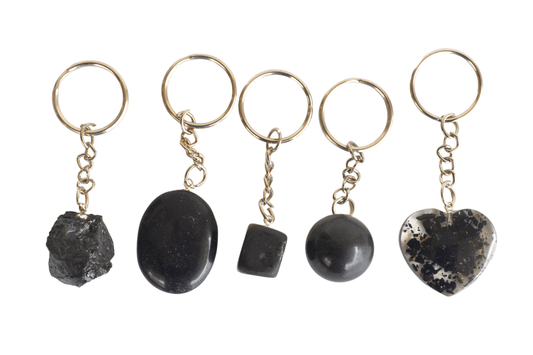 Black Tourmaline Key Chain