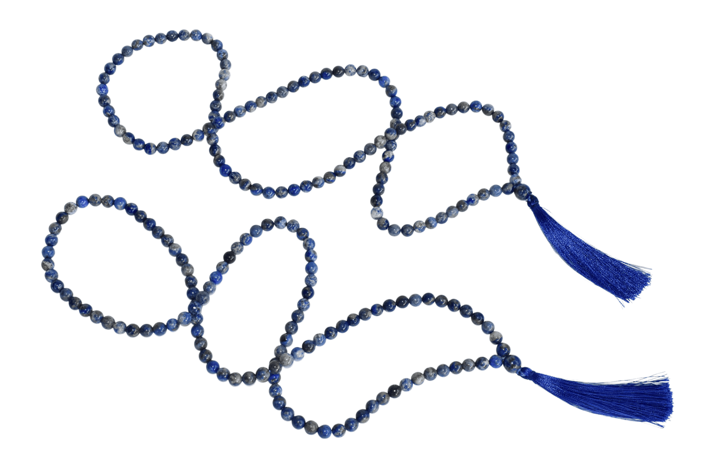 108 Lapis Lazuli Beads Prayer Mala