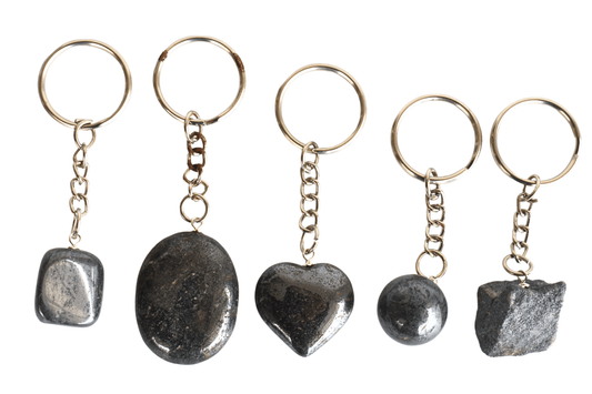Hematite Key Chain
