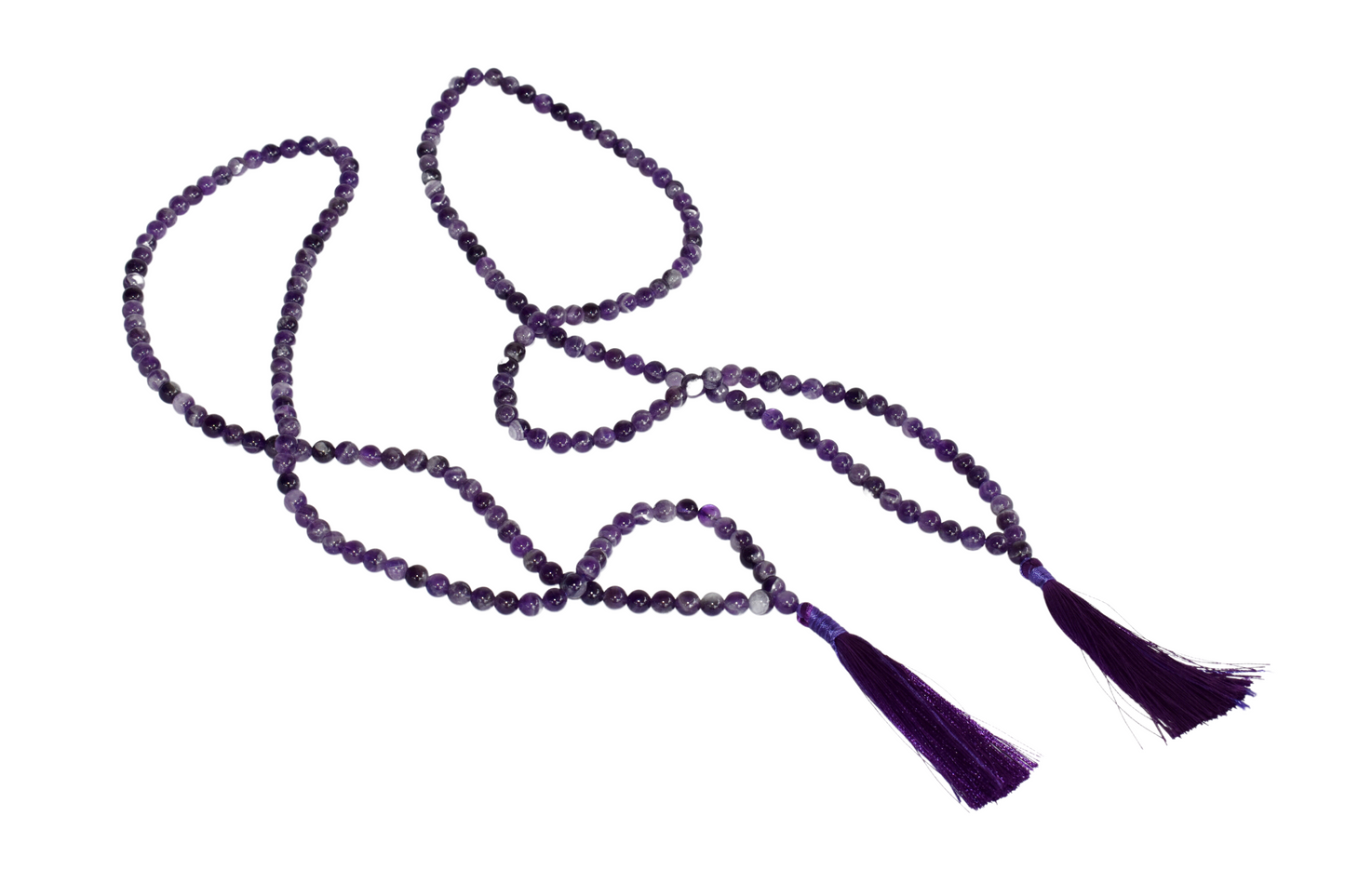 108 Amethyst Bead Prayer Mala