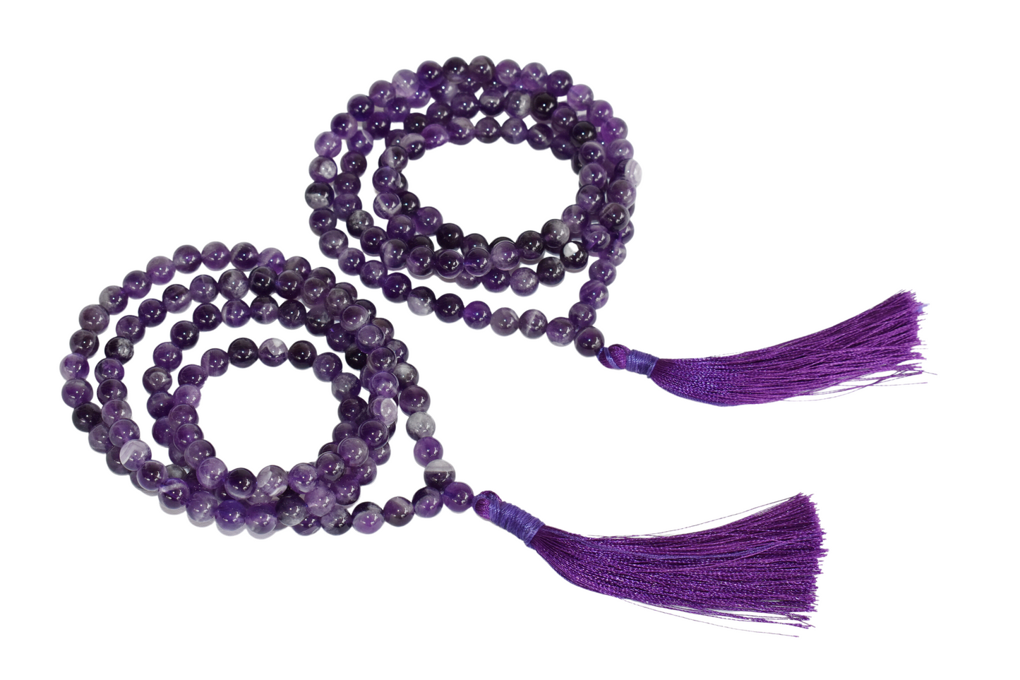 108 Amethyst Bead Prayer Mala