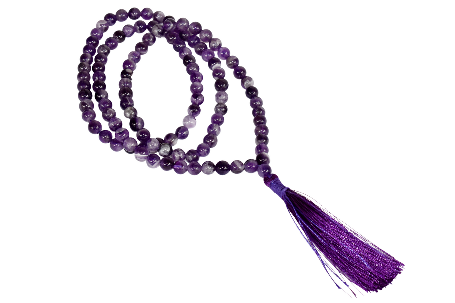 108 Amethyst Bead Prayer Mala