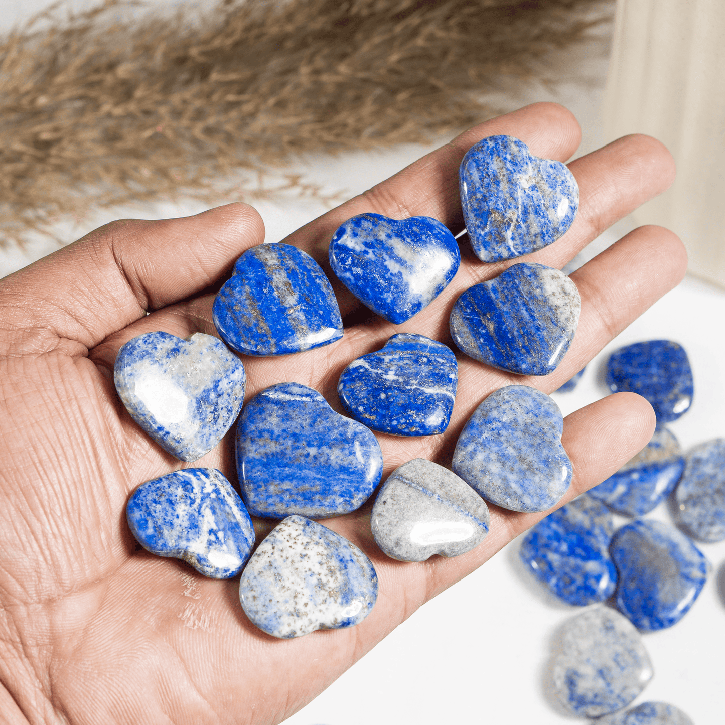Lapis Lazuli  Mini 1" Crystal Hearts