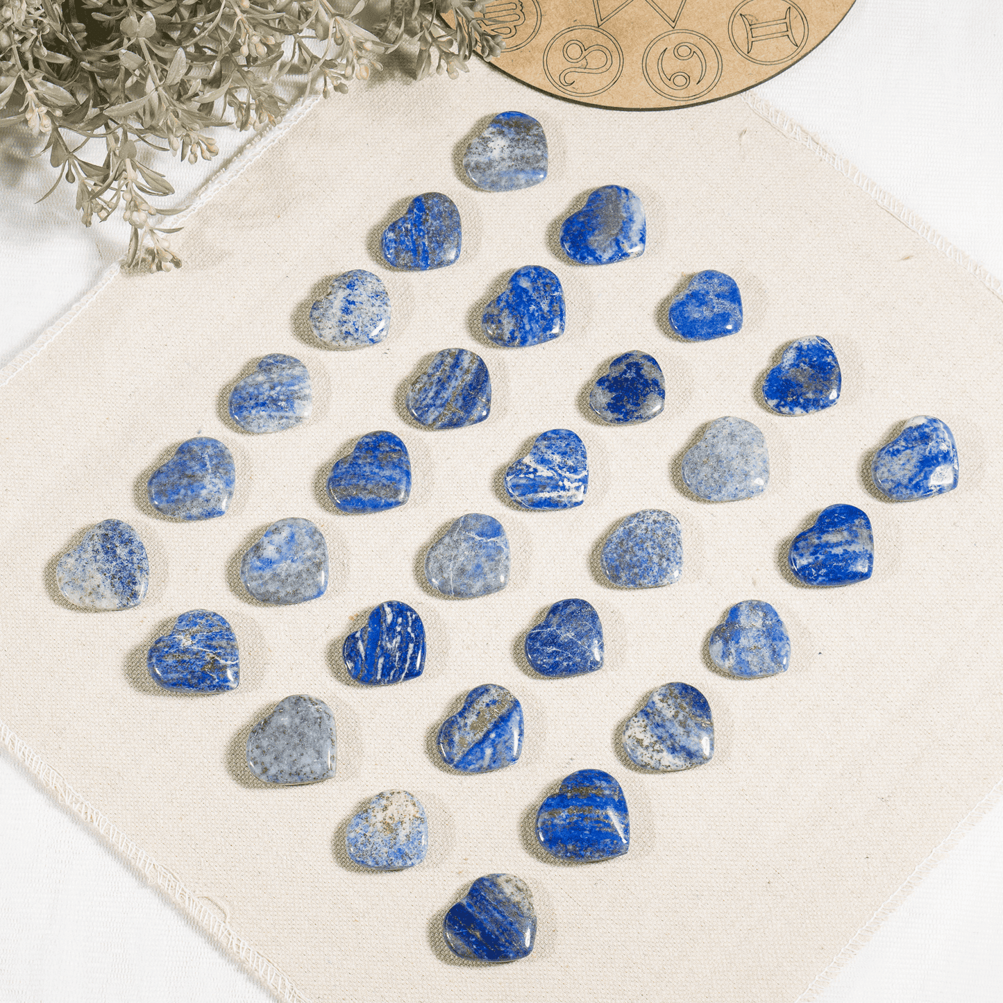 Lapis Lazuli  Mini 1" Crystal Hearts