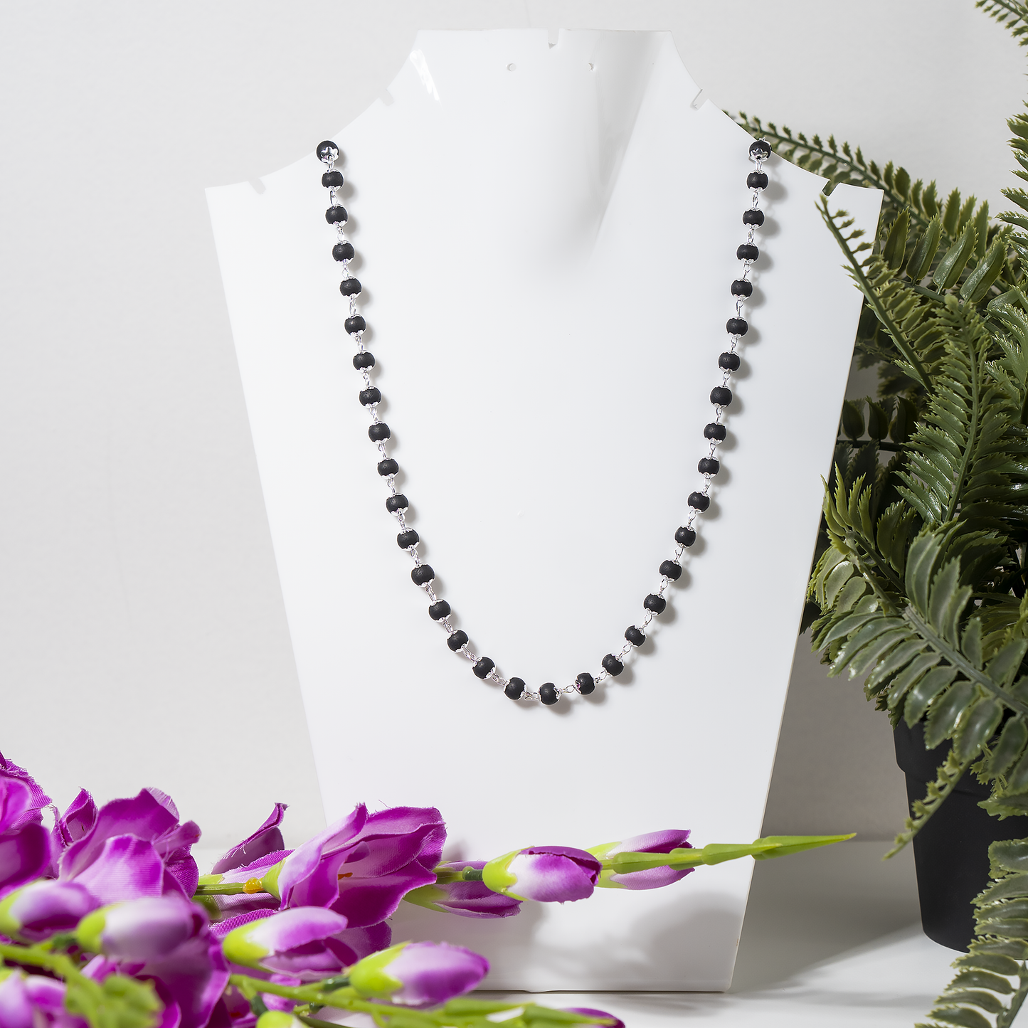Karungali Mala | Ebony Wood Prayer Beads | Spiritual Meditation Mala