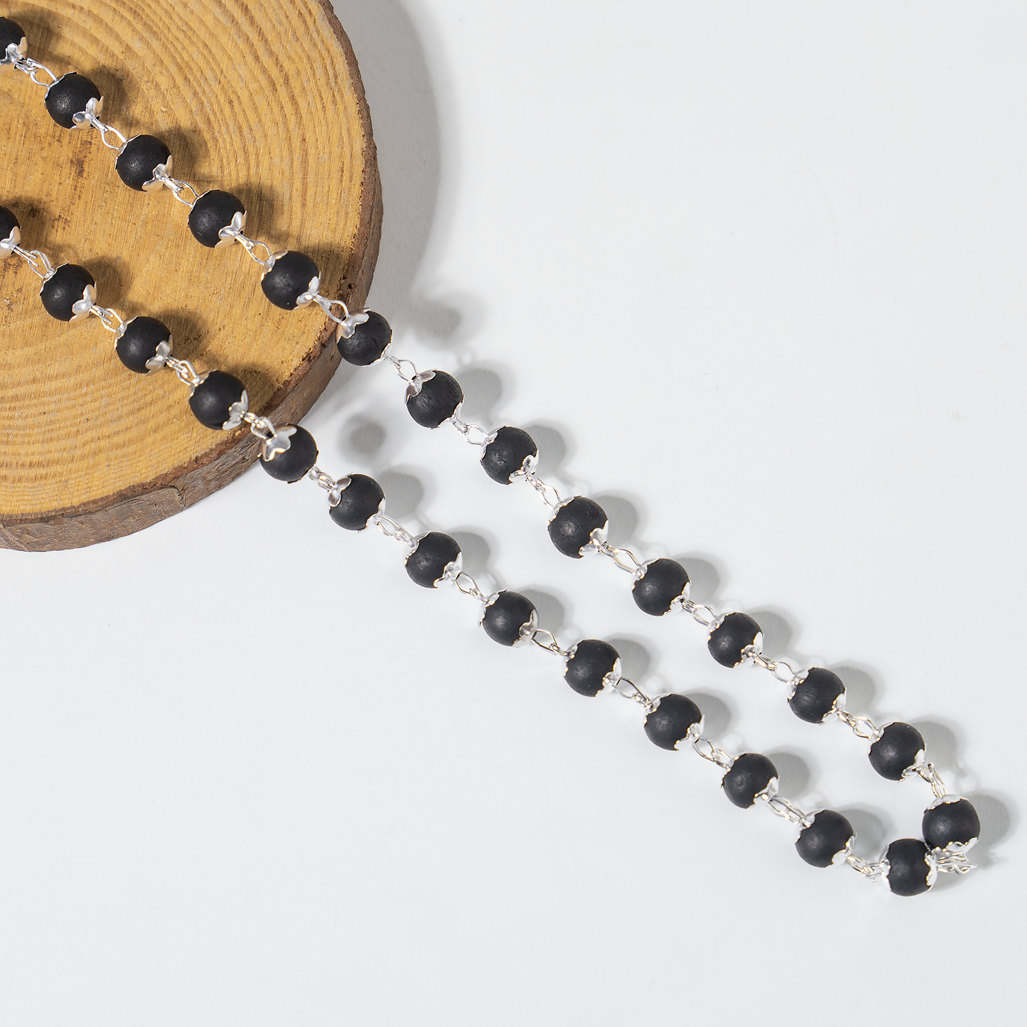 Karungali Mala | Ebony Wood Prayer Beads | Spiritual Meditation Mala