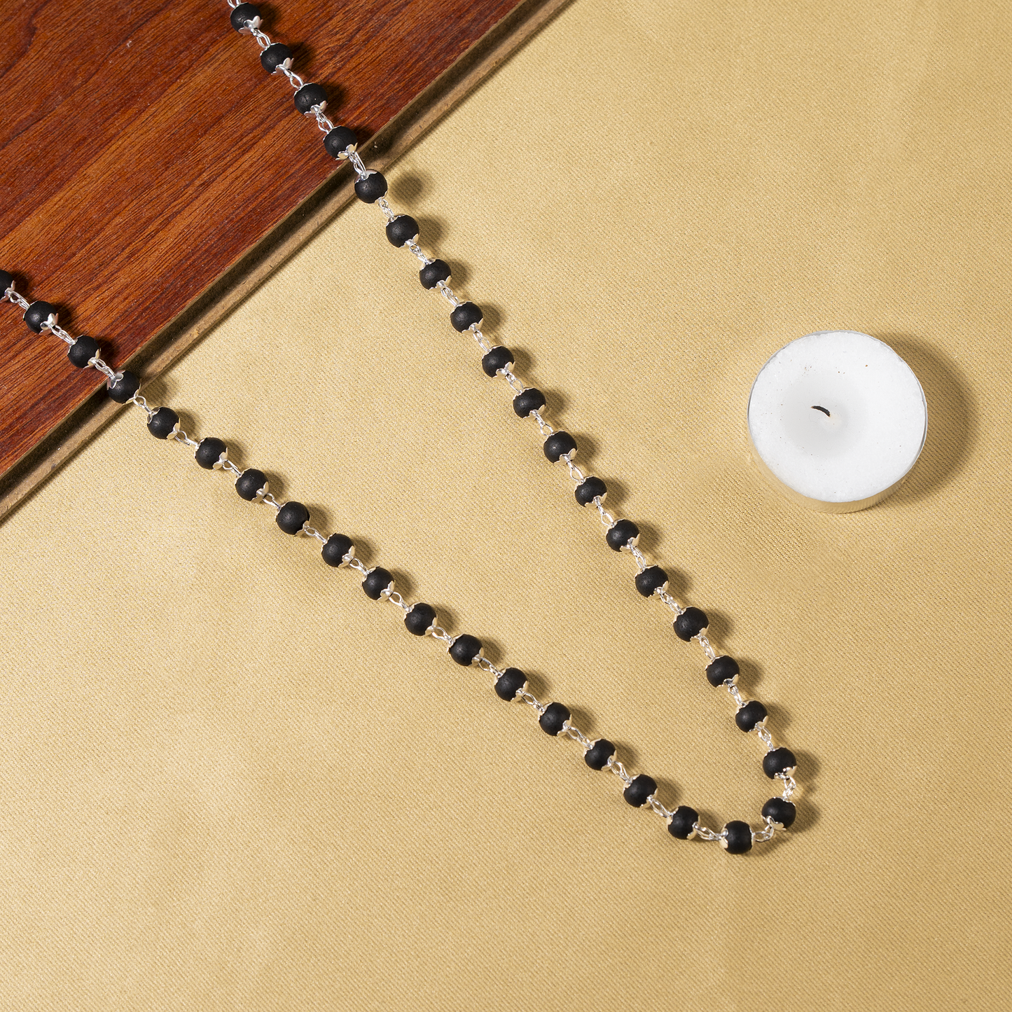 Karungali Mala | Ebony Wood Prayer Beads | Spiritual Meditation Mala