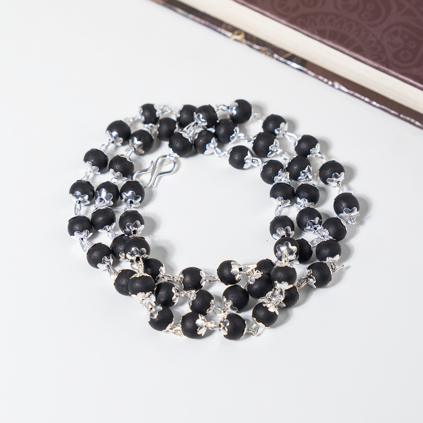 Karungali Mala | Ebony Wood Prayer Beads | Spiritual Meditation Mala