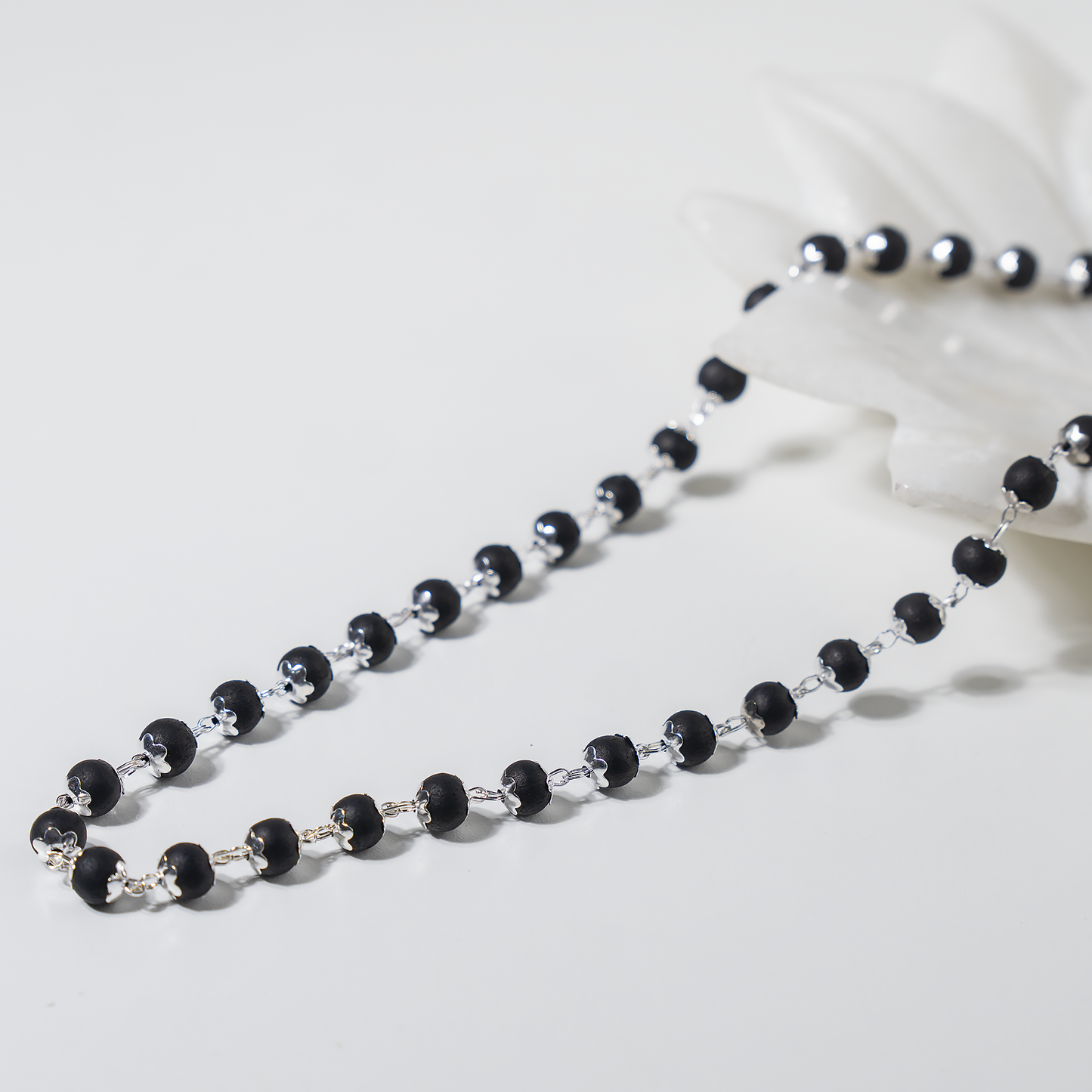 Karungali Mala | Ebony Wood Prayer Beads | Spiritual Meditation Mala