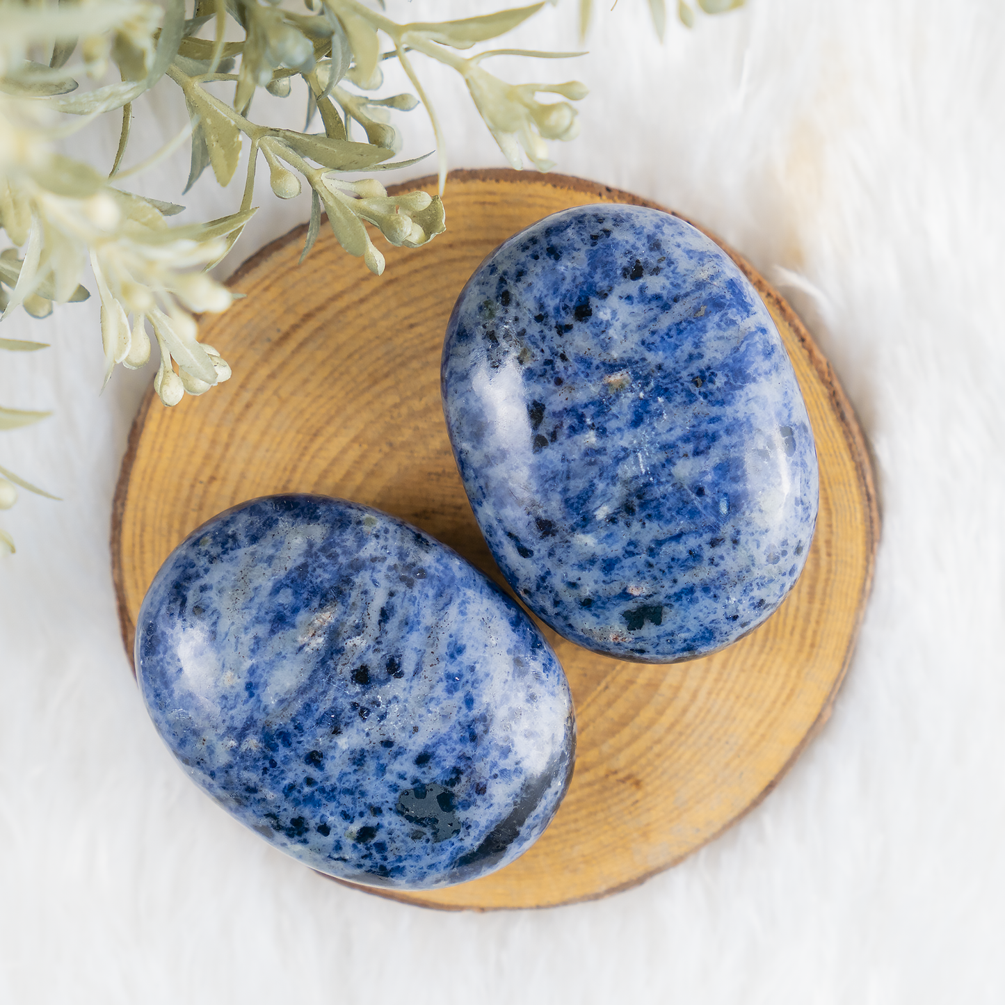 1kg Sodalite Palm Stones (6-8Pcs)
