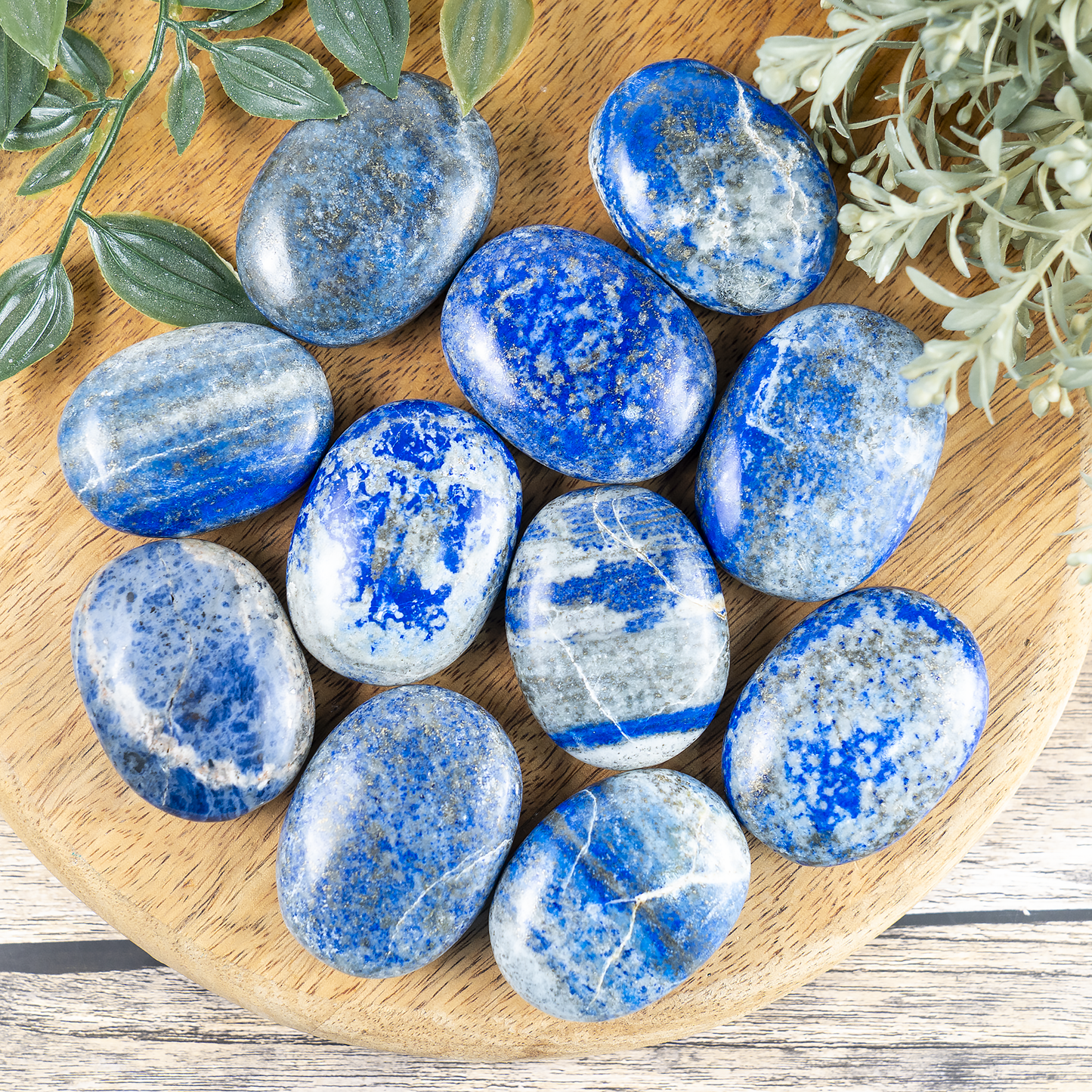 1kg Lapis Lazuli Palm Stones (6-8Pcs)