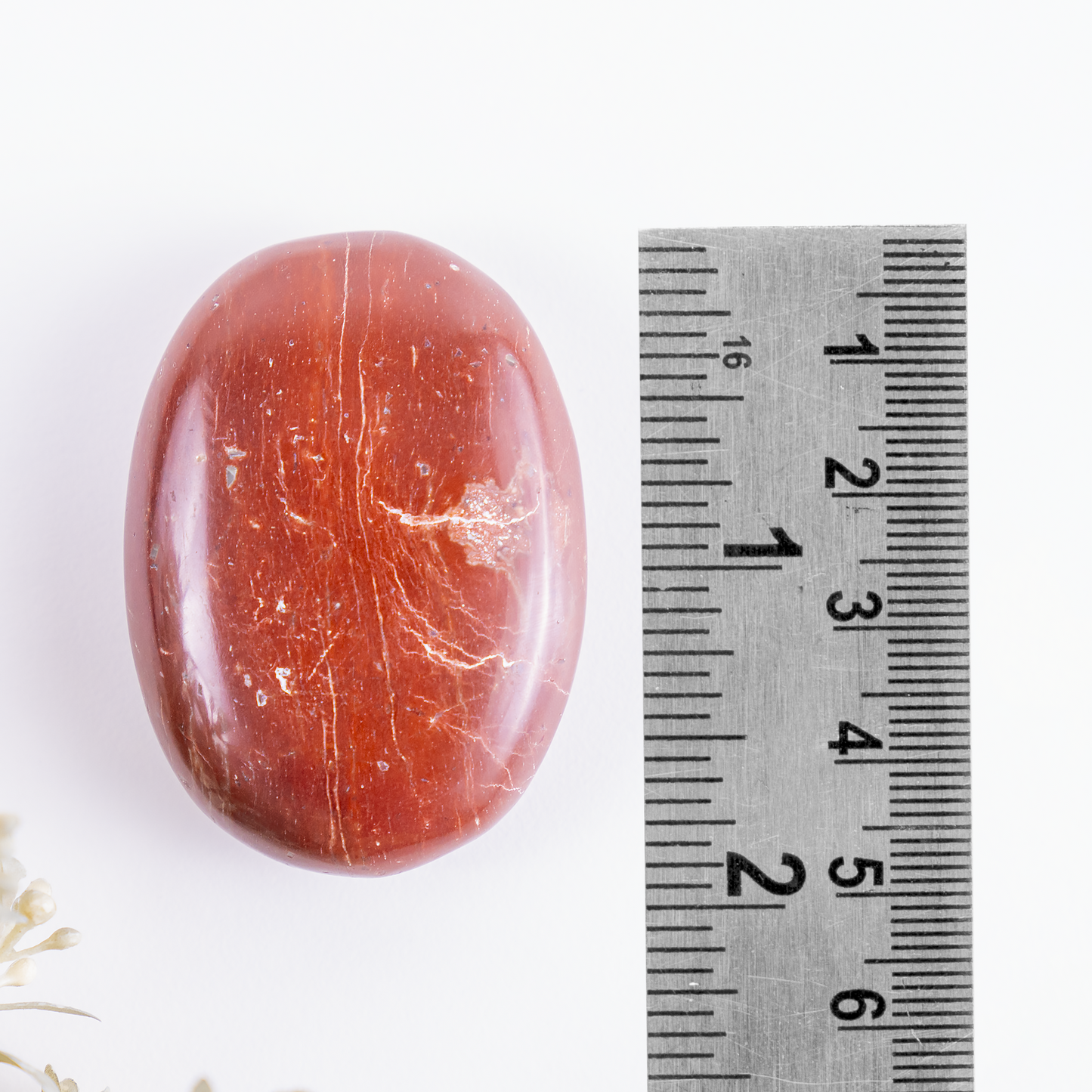 1kg Red Jasper Palm Stones (6-8Pcs)