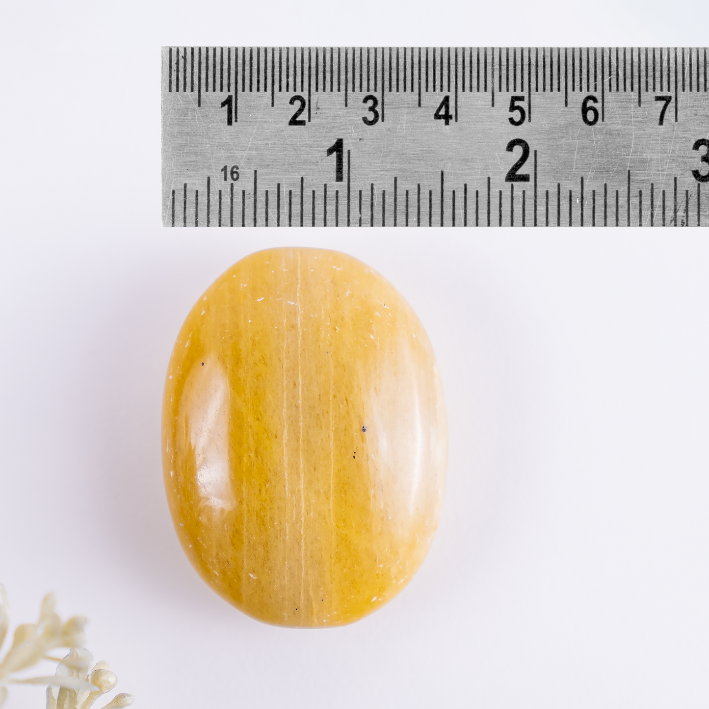 1kg Yellow Aventurine Palm Stones (6-8Pcs)
