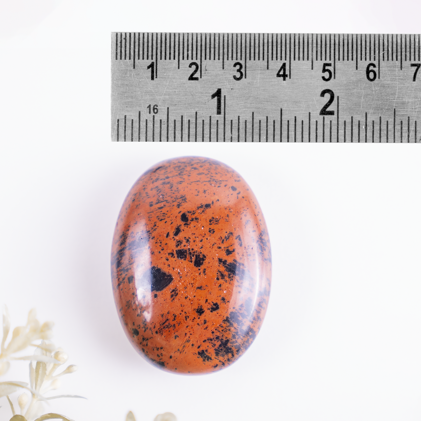 1kg Mahogany Obsidian Palm Stones (6-8Pcs)