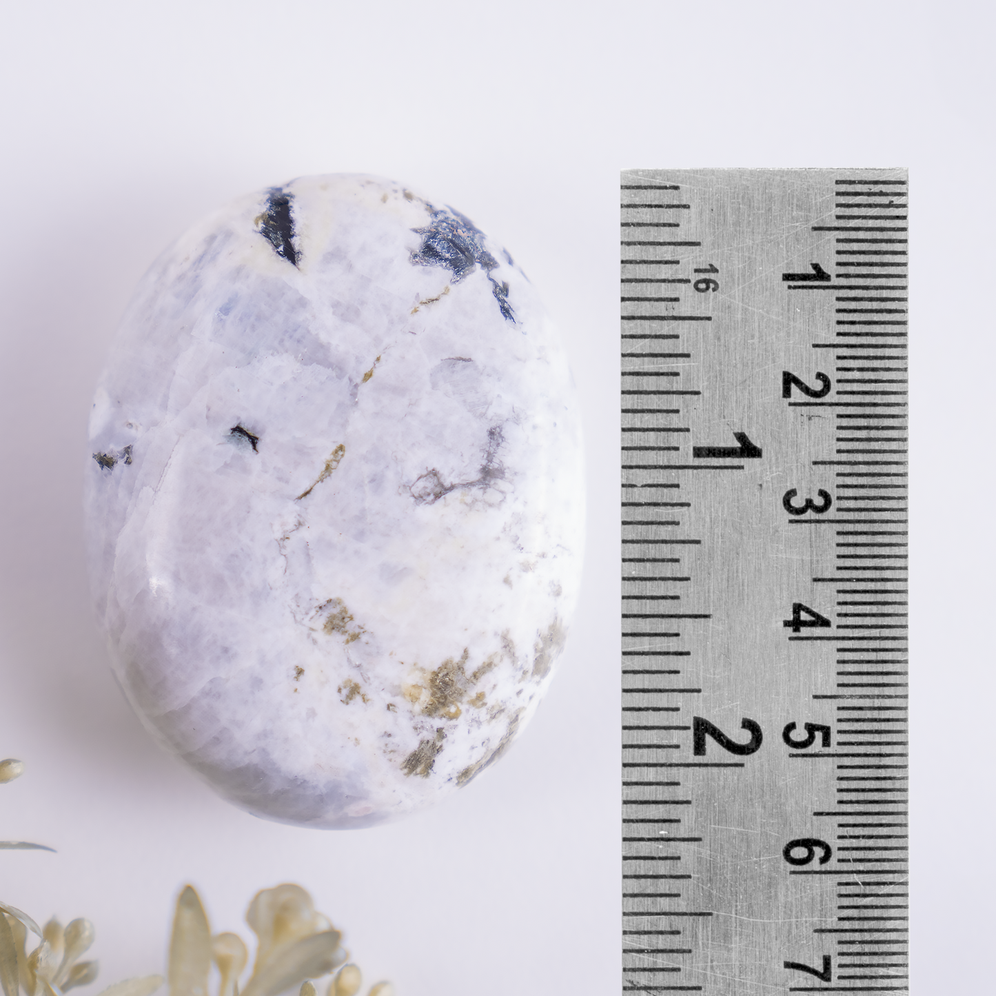 1kg Rainbow Moonstone Palm Stones (6-8Pcs)