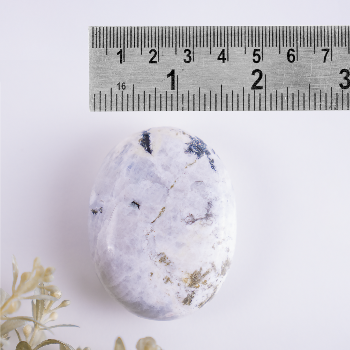 1kg Rainbow Moonstone Palm Stones (6-8Pcs)