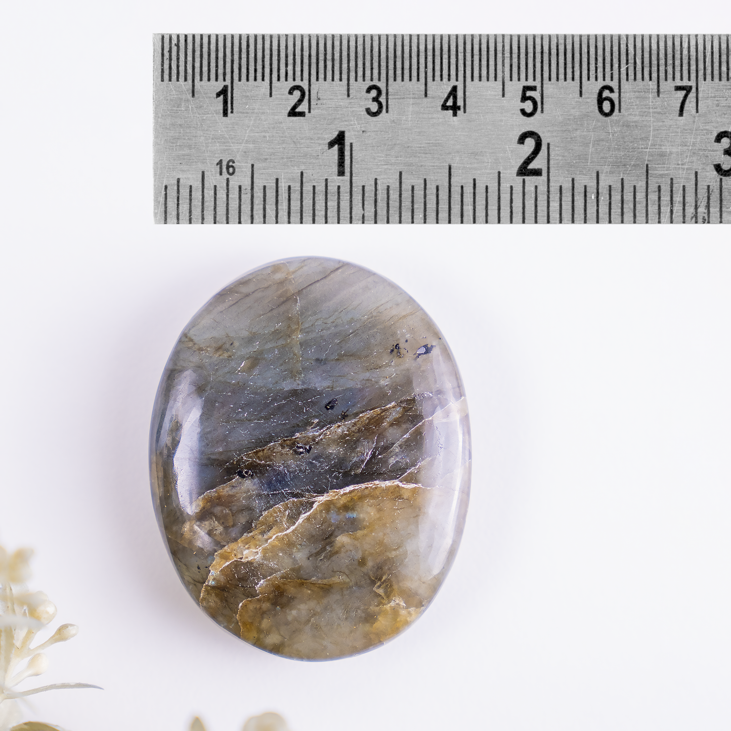 1kg Labradorite Palm Stones (6-8Pcs).