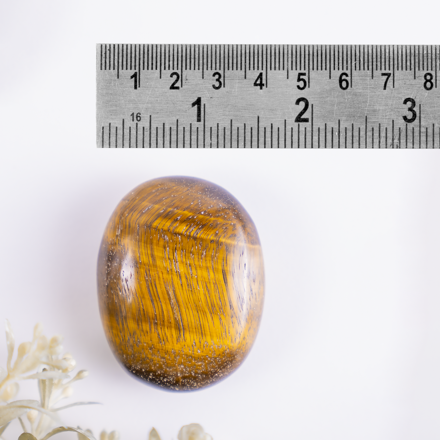 1kg Tiger Eye Palm Stones (6-8Pcs)