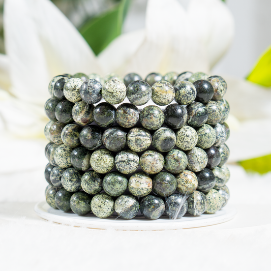 Kambaba Jasper Gemstone Bracelet