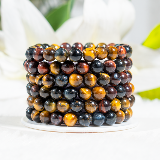 Multi Tiger Eye Gemstone Bracelet