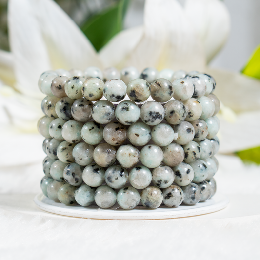Kiwi Jasper Gemstone Bracelet