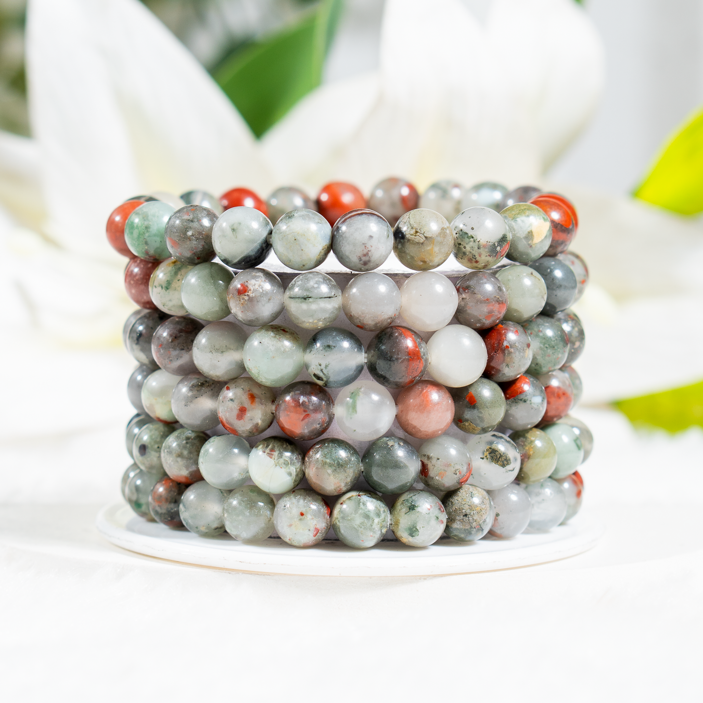 Conglomerate Gemstone Bracelet